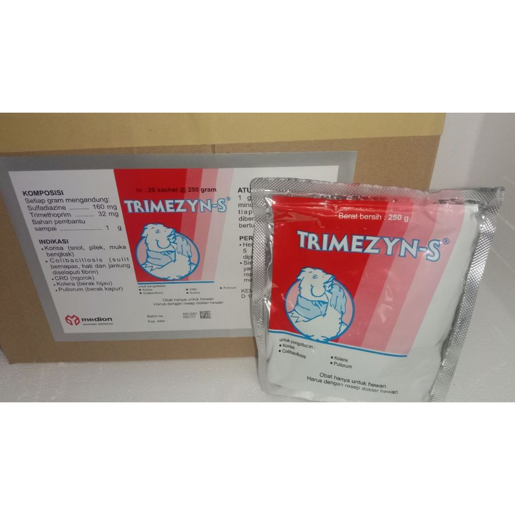 Obat Trimezyn 250gr Medion