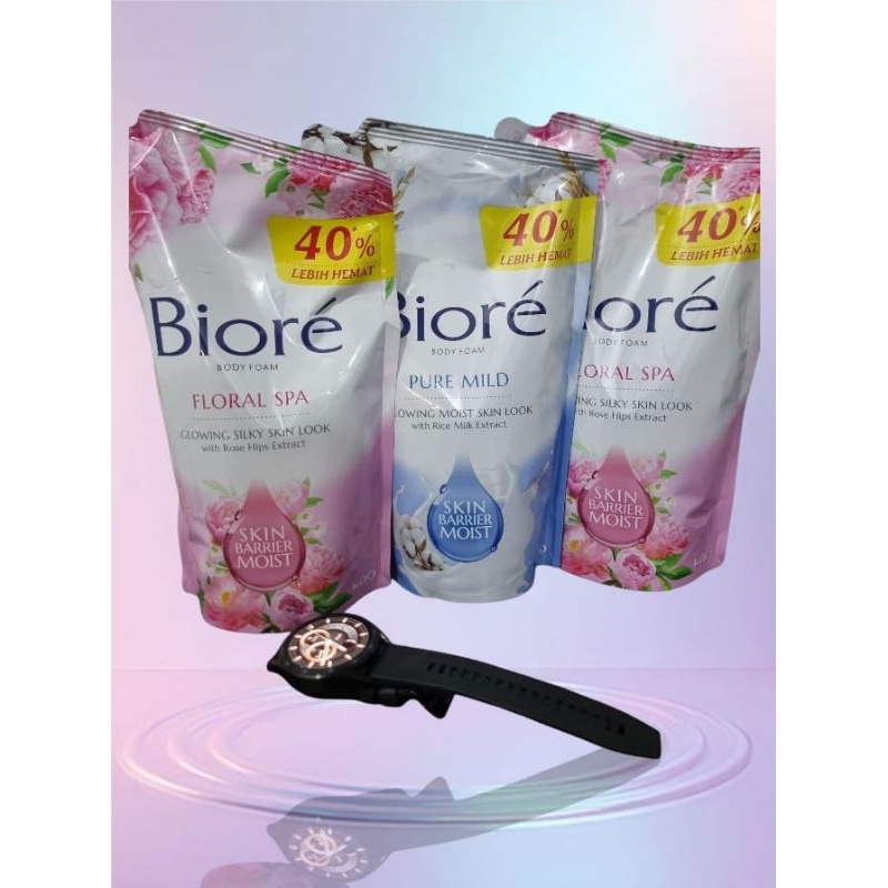 biore sabun cair mandi ukuran besar 800ml