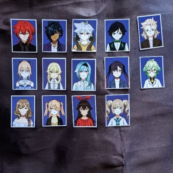 Pas Foto Genshin Impact Mondstat version by Ennvela || Anime Genshin Impact Mondstat Venti Kaeya Dil