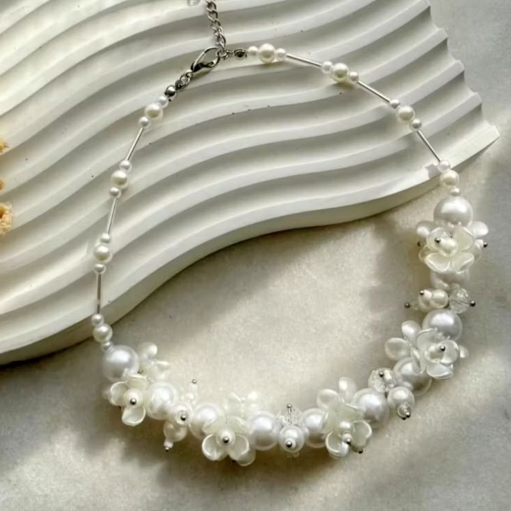 Kalung Mutiara Aksesoris Hijab