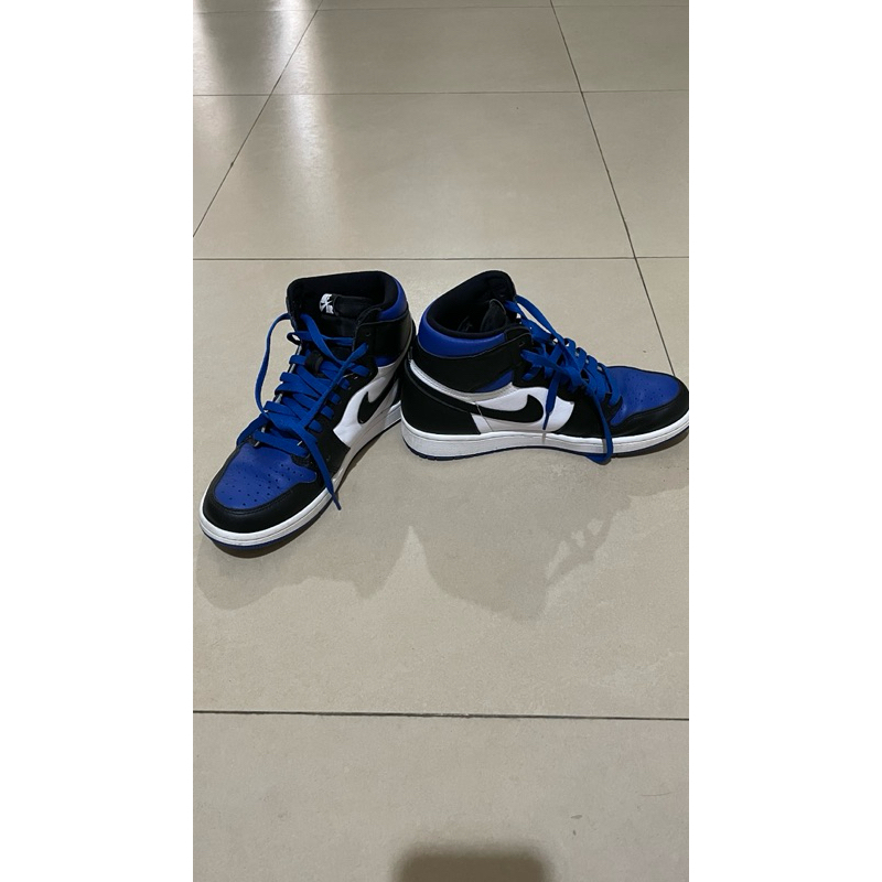 sepatu air jordan high blue