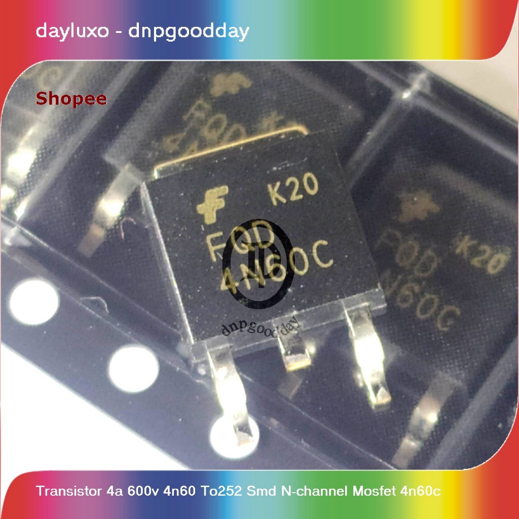transistor 4a 600v 4n60 to252 smd n-channel mosfet 4n60c