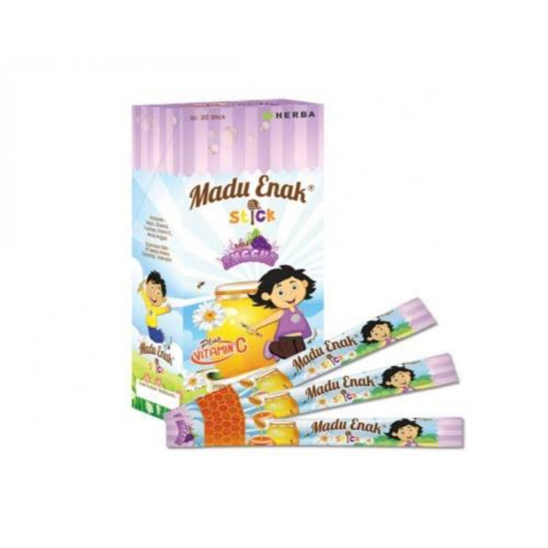 

Madu Enak Herba Stick Rasa Anggur