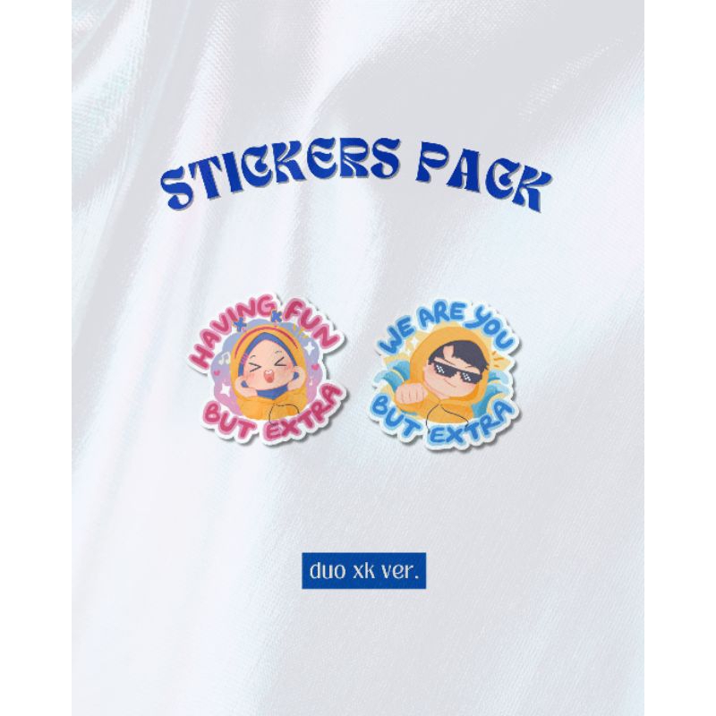 

Duo XK Sticker Pack - Sticker - Xavier Khanza Sticker