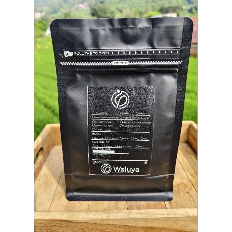 

biji kopi (roasbean) fine robusta 250 gram
