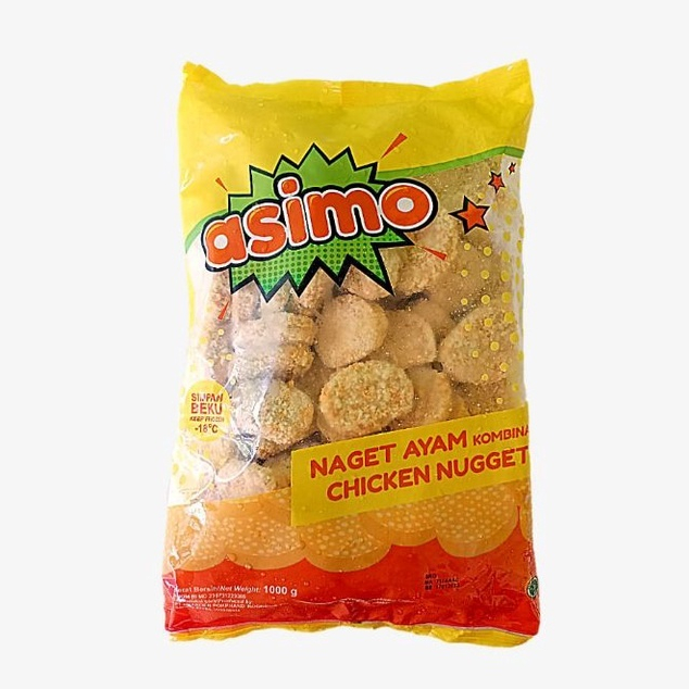 

Asimo Chicken Nugget 1 Kg - Nugget ayam