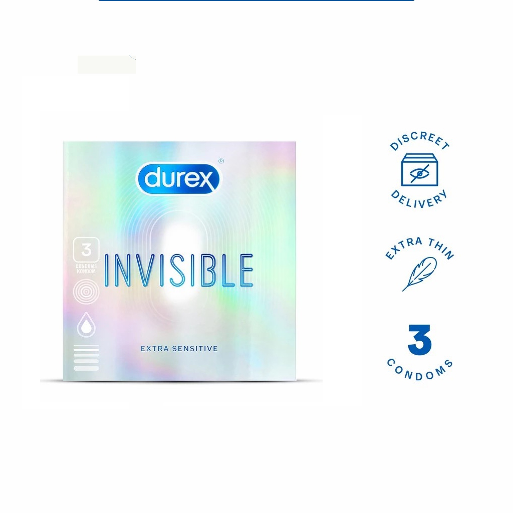 Durex Kondoms Durex Invisible 3s