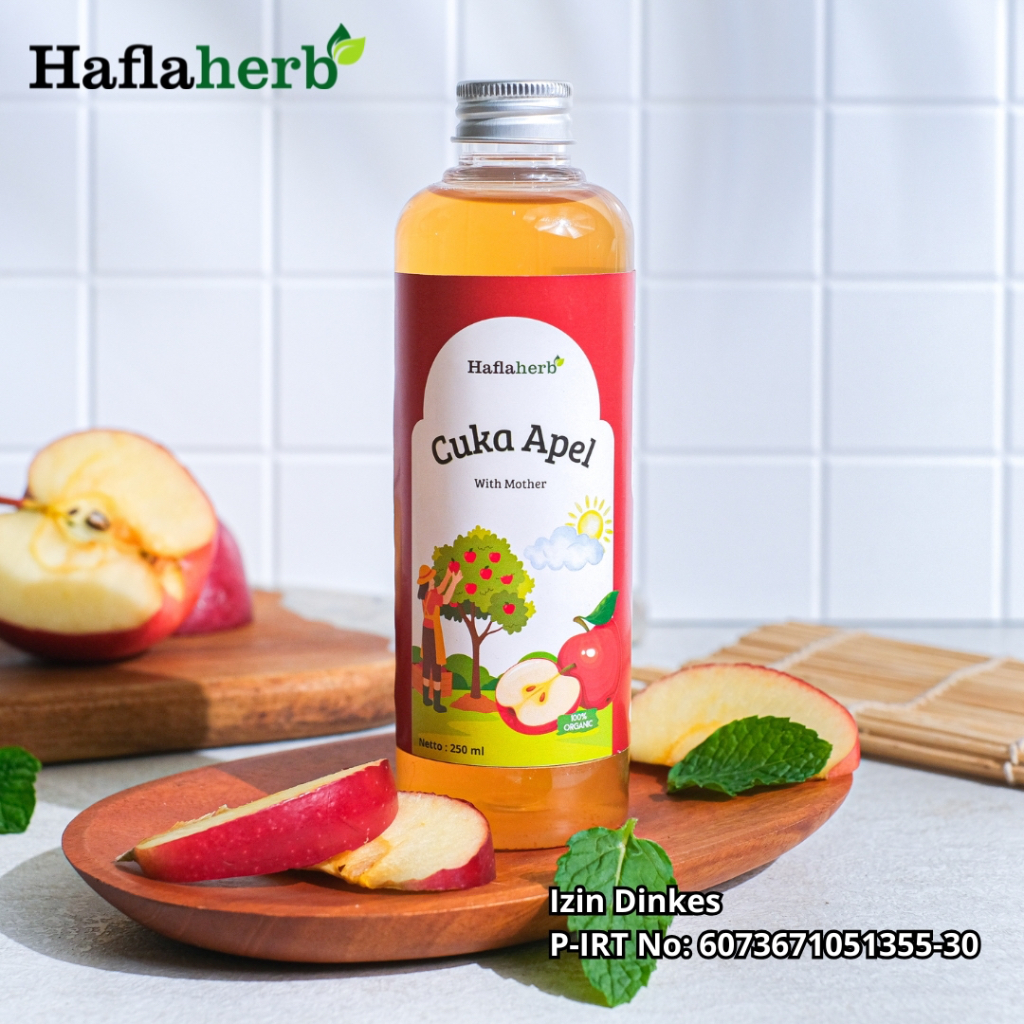

Cuka Apel Organik With Mother 100 ml Original Apple Cedar Vinegar Premium