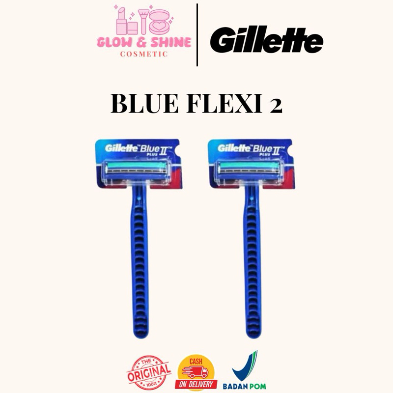 GILLETTE BLUE FLEXI 2
