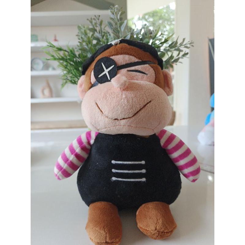 ilykids  boneka bajak laut monyet lucu gemes mainan anak