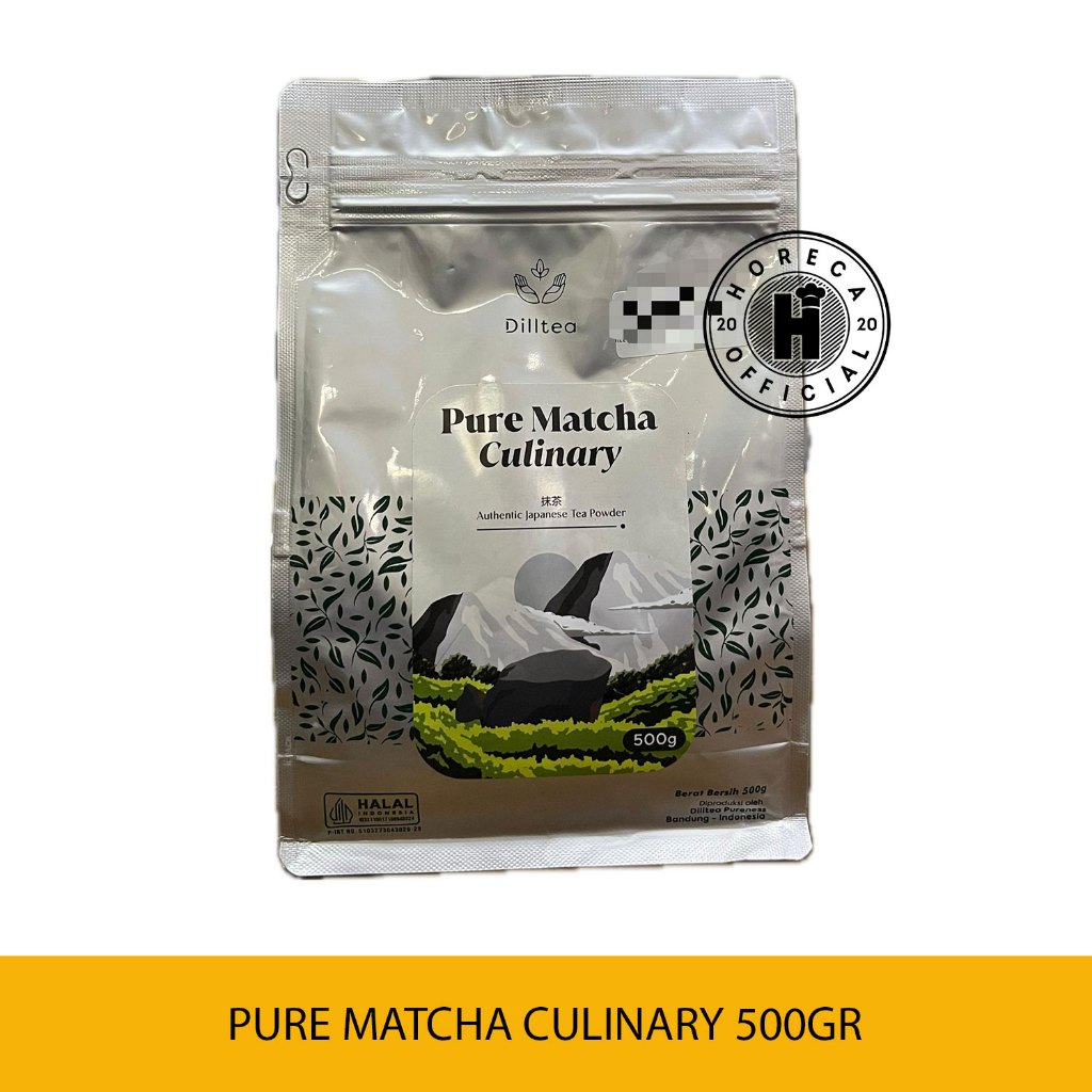 

Dilltea Pure Matcha Culinary 500Gram matcha pure authentic japanese tea powder