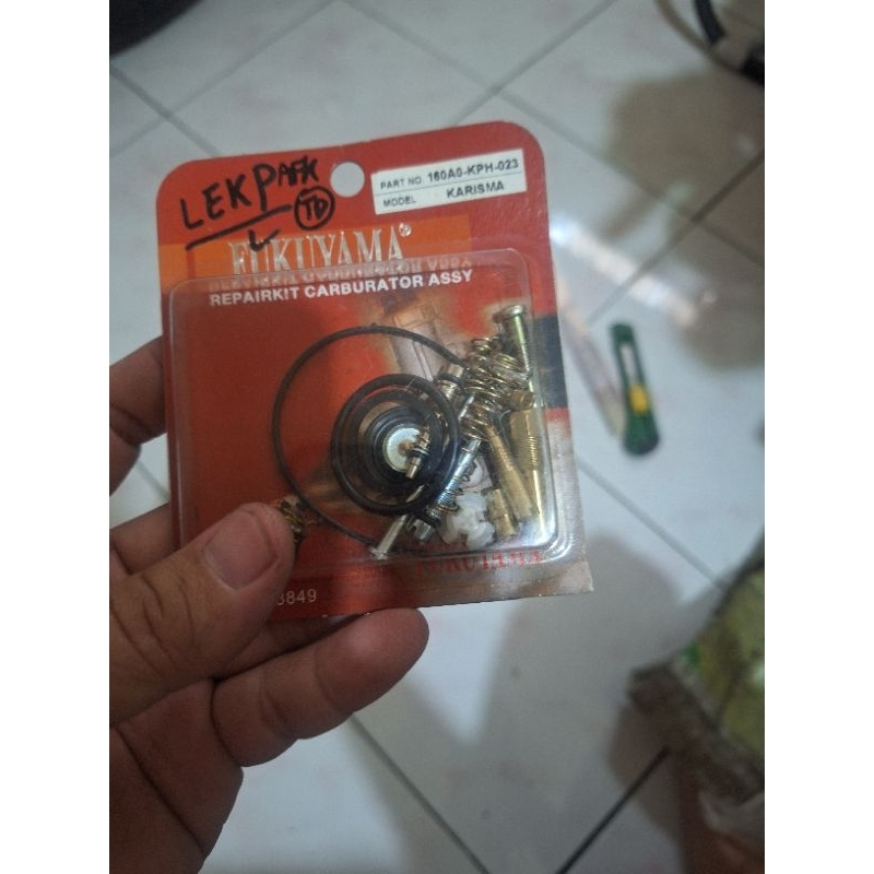 repairkit karburator carburator spuyer honda karisma karisma x original fukuyama