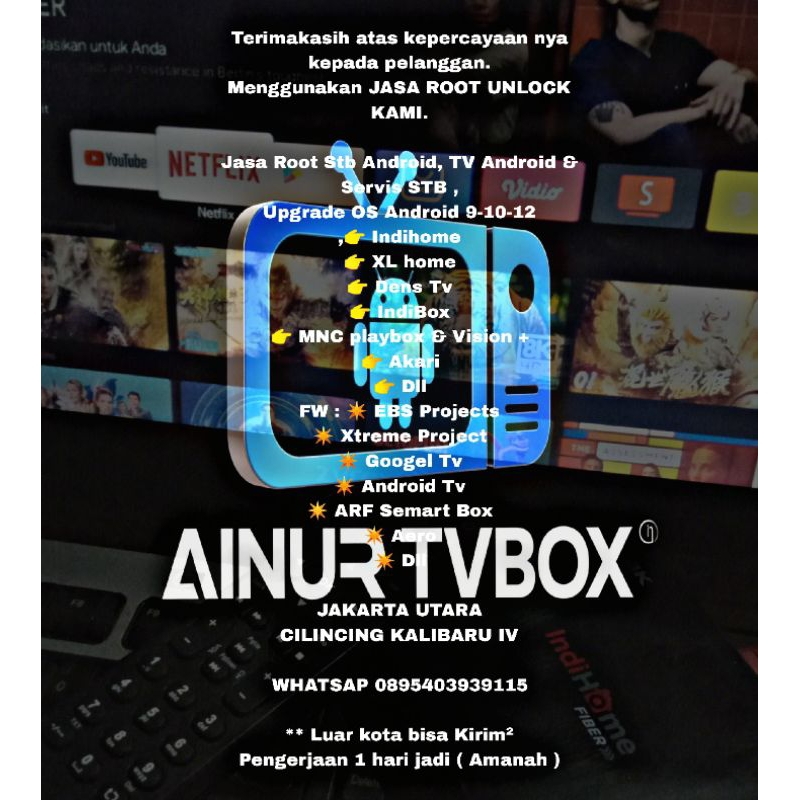 STB ANDROID TV JASA ROOT UNLOCK