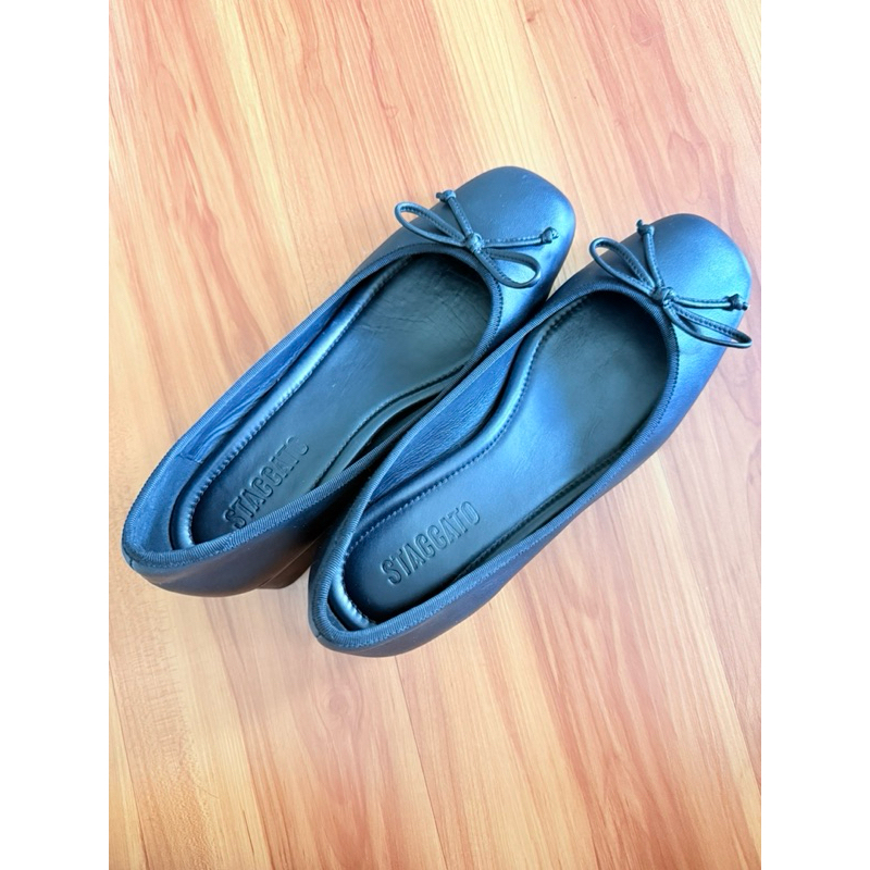 Sepatu Staccato Black Pump Heels Pantofel