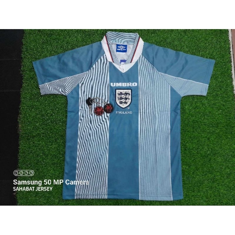Jersey Inggris Away Retro 1996