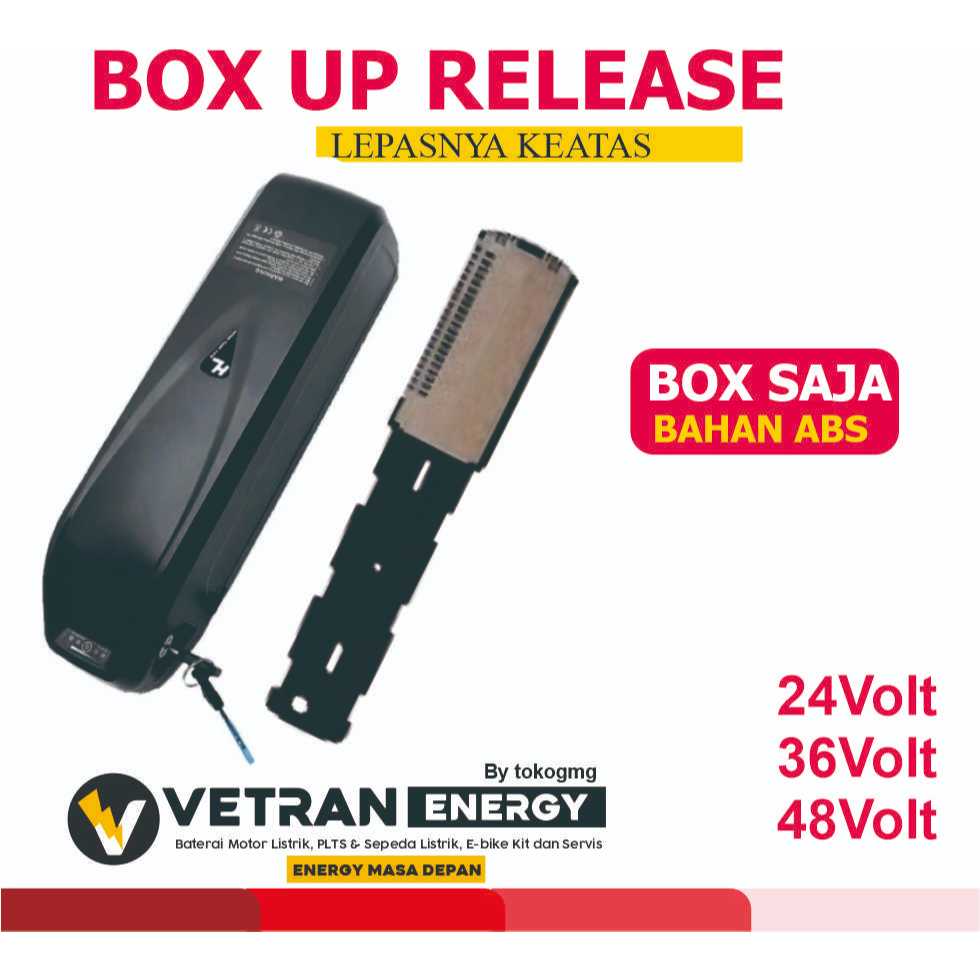 Baterai case belum ada baterai nya sepeda listrik HILONG baterai kotak untuk sepeda listrik 48 V 36 
