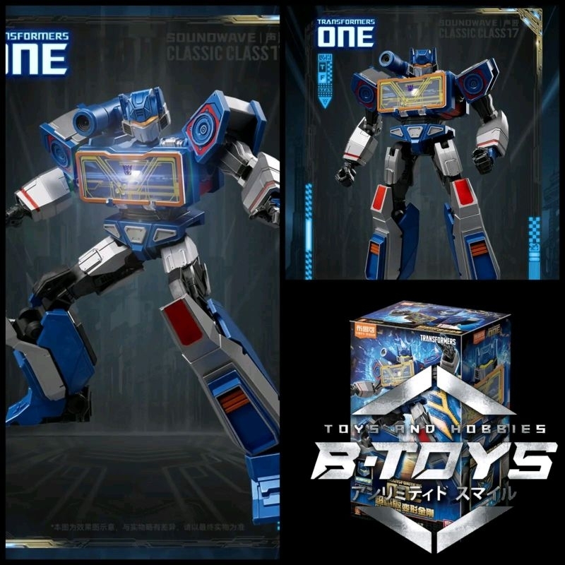 Blokees Soundwave classic class Transformers one Soundwave model kit