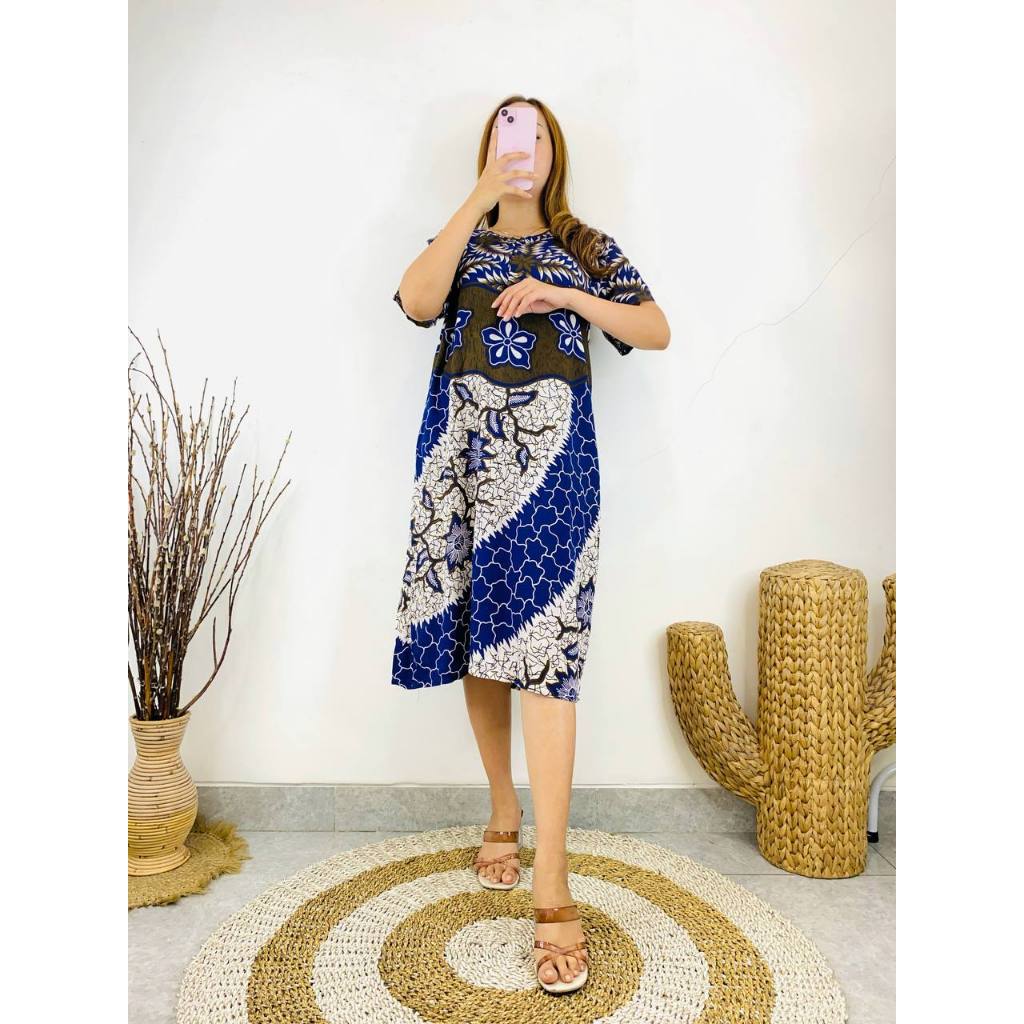 Batik Benang Raja Daster Kancing