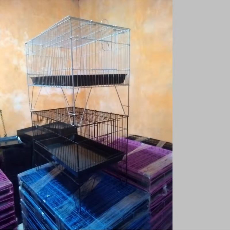 kandang pemandian burung / keramba burung besar