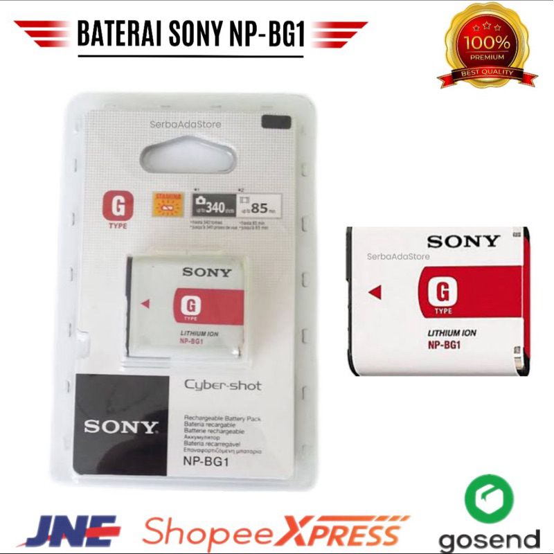 BATERAI SONY NP-BG1 for DSC-HX20V, DSC-H70,DSC-H90,DSC-HX9V,DSC-H20,DSC-HX5V,DSC-HX30V, DSC-W290