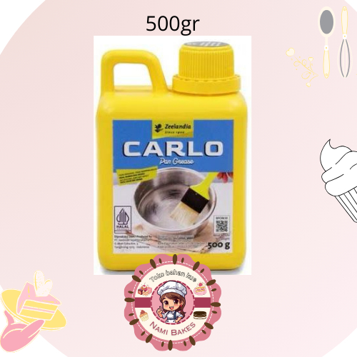 

Carlo Zeelandia 500gr Anti Lengket Pelumas Pan Grease