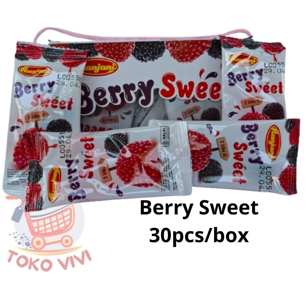 

Ranjani Berry Sweet Permen Jelly isi 30 pcs/ Box