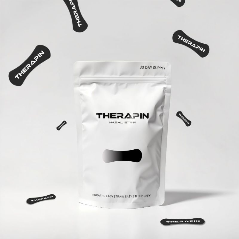 Therapin Black Nasal Strip 30 Pcs Premium Nose Strip