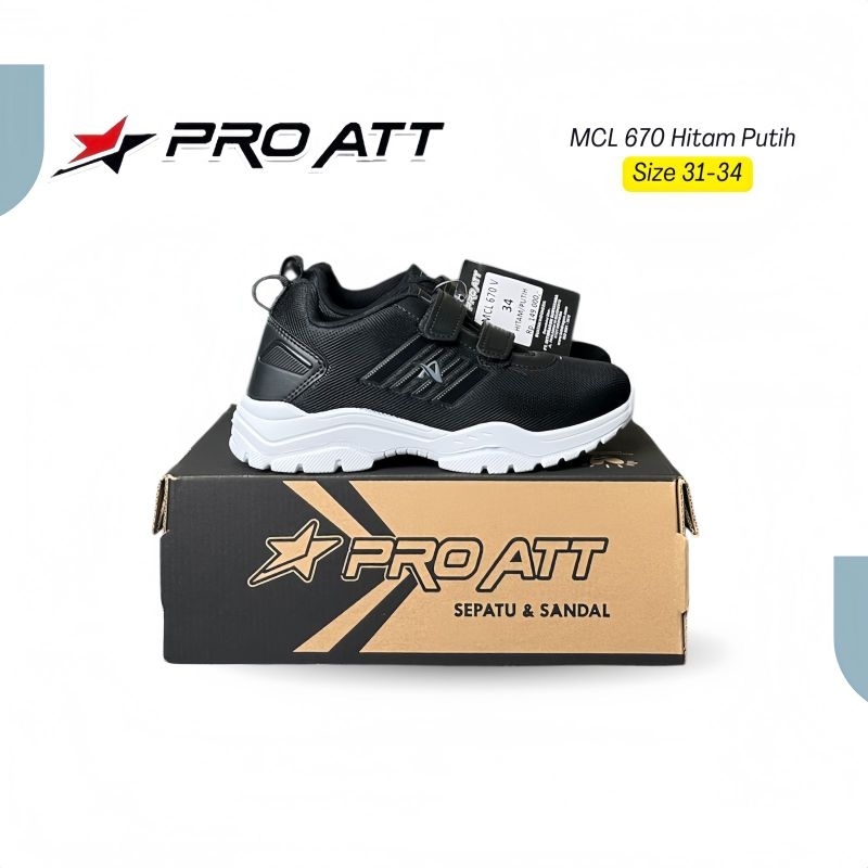 PRO ATT MCL 670 HITAM/PUTIH