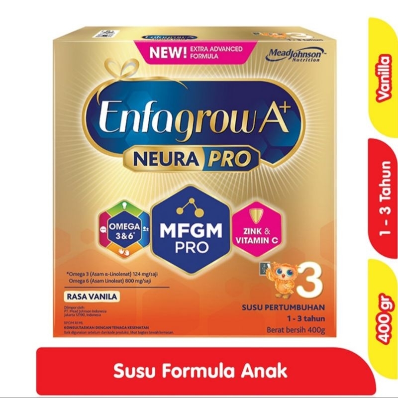 

Enfagrow A+ 3 Vanila 400G