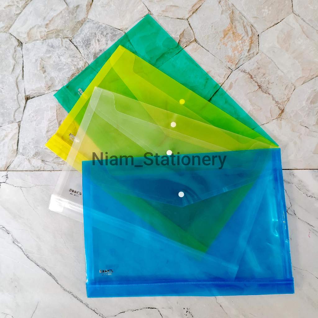 

Azka_Niam SELUSIN ( 12 PCS ) Map Plastik Kancing Satu Big