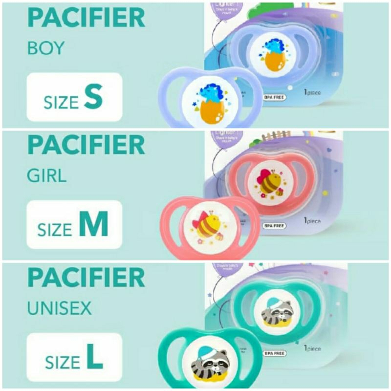Pigeon Mini Light Pacifier / Empeng Bayi / Empeng Pigeon