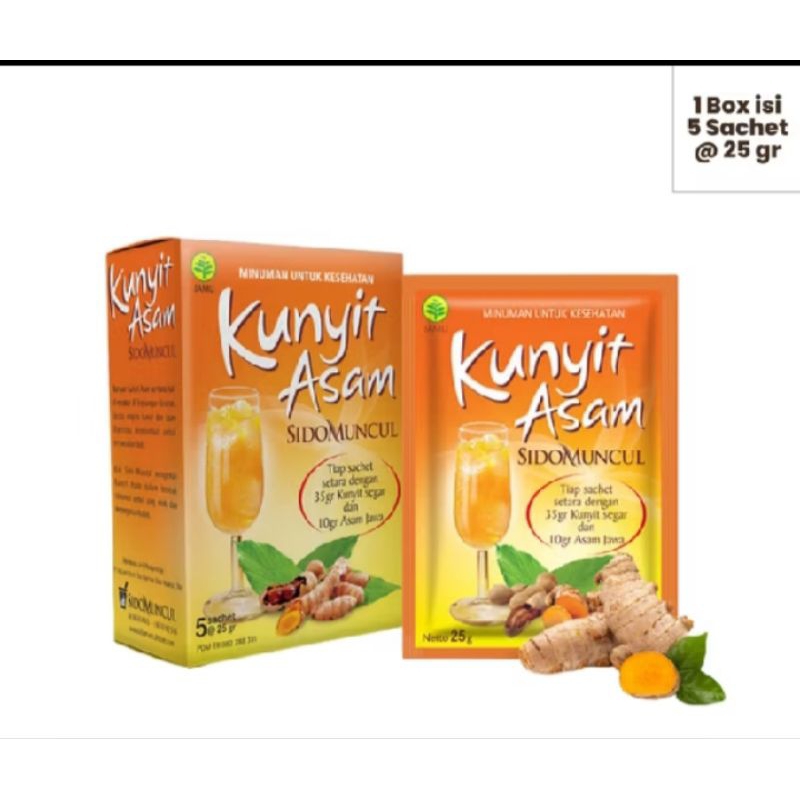 

kunyit asam sidomuncut 5 sachet
