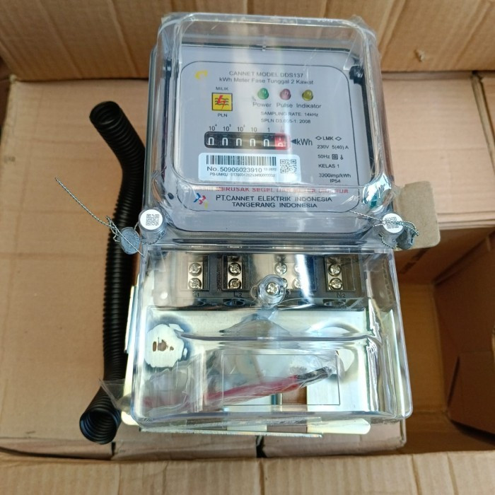 Kwh Meteran Listrik Pembanding Kos Kos an ELEKTRIK 1P 1 Phase Ada Segel Kwh Meter Semi Digital Combo
