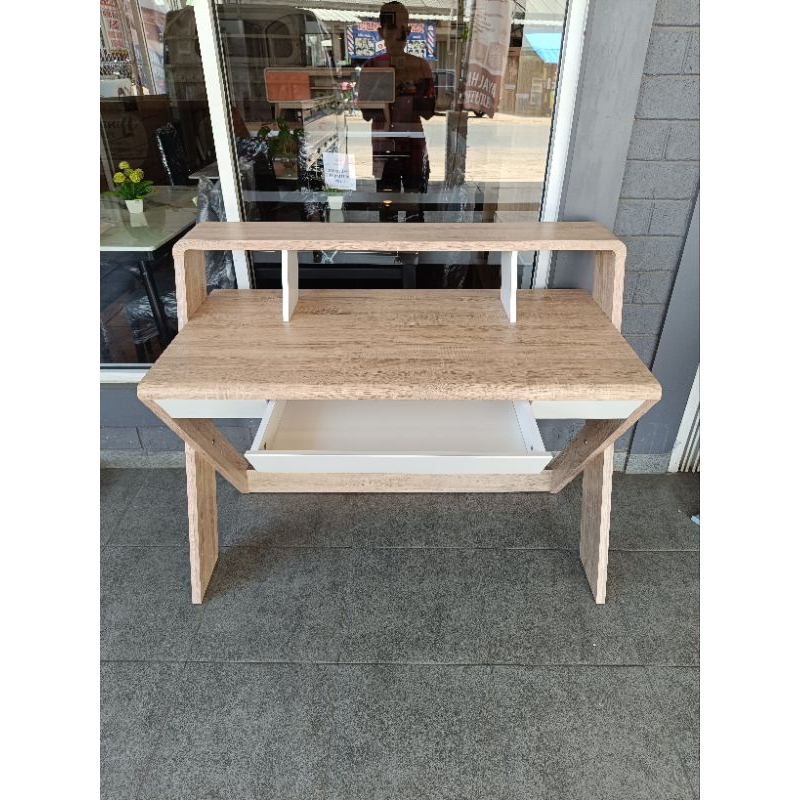 Meja belajar aw2110 /meja kerja/meja kuliah bahan MDF