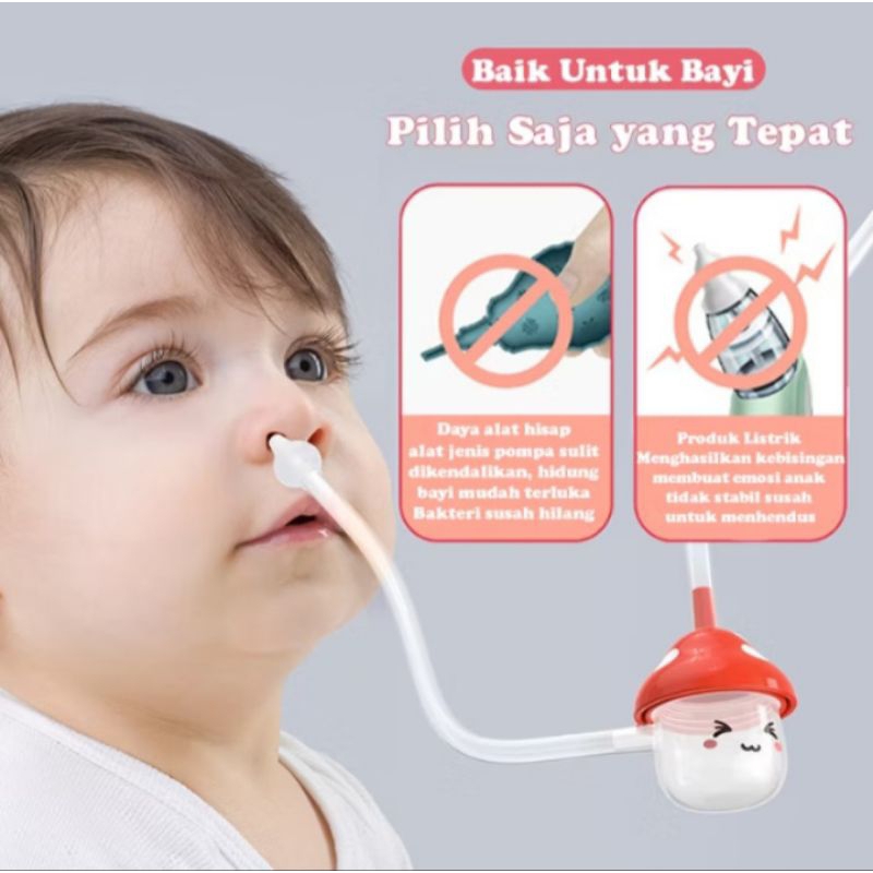 Penyedot Ingus Bayi Nasal Aspirator Penghisap Ingus Bayi / Sedotan Ingus Bayi / Alat Penghisap Ingus
