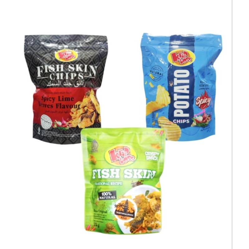 

KRIP TOSS FISH SKIN & POTATO CHIPS