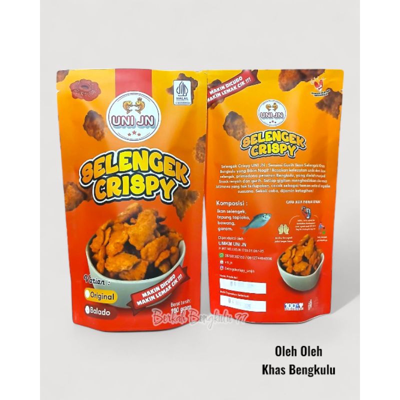 

Keripik Ikan Selengek Khas Bengkulu