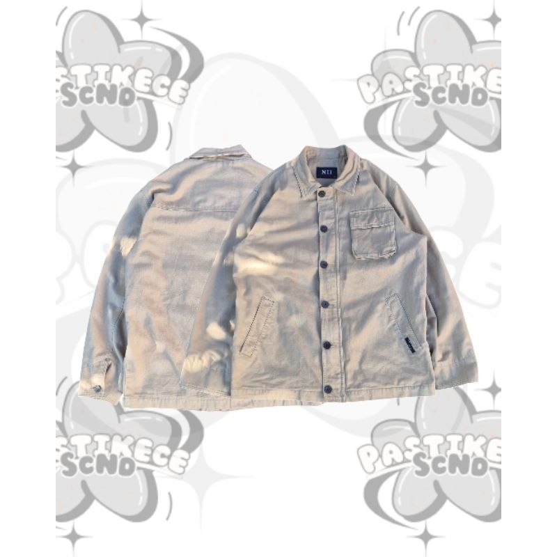 DETROIT JACKET BOXY NII - WORK JACKET DOUBLE ZIPPER BOXY