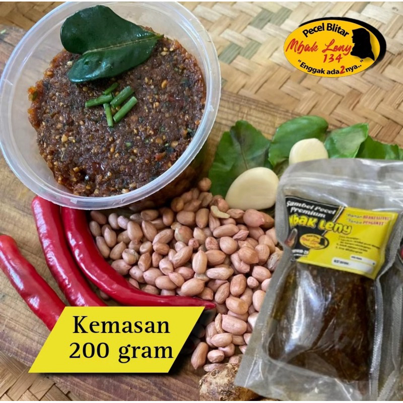 

Sambel Pecel Blitar Mbak Leny kemasan 200 gram