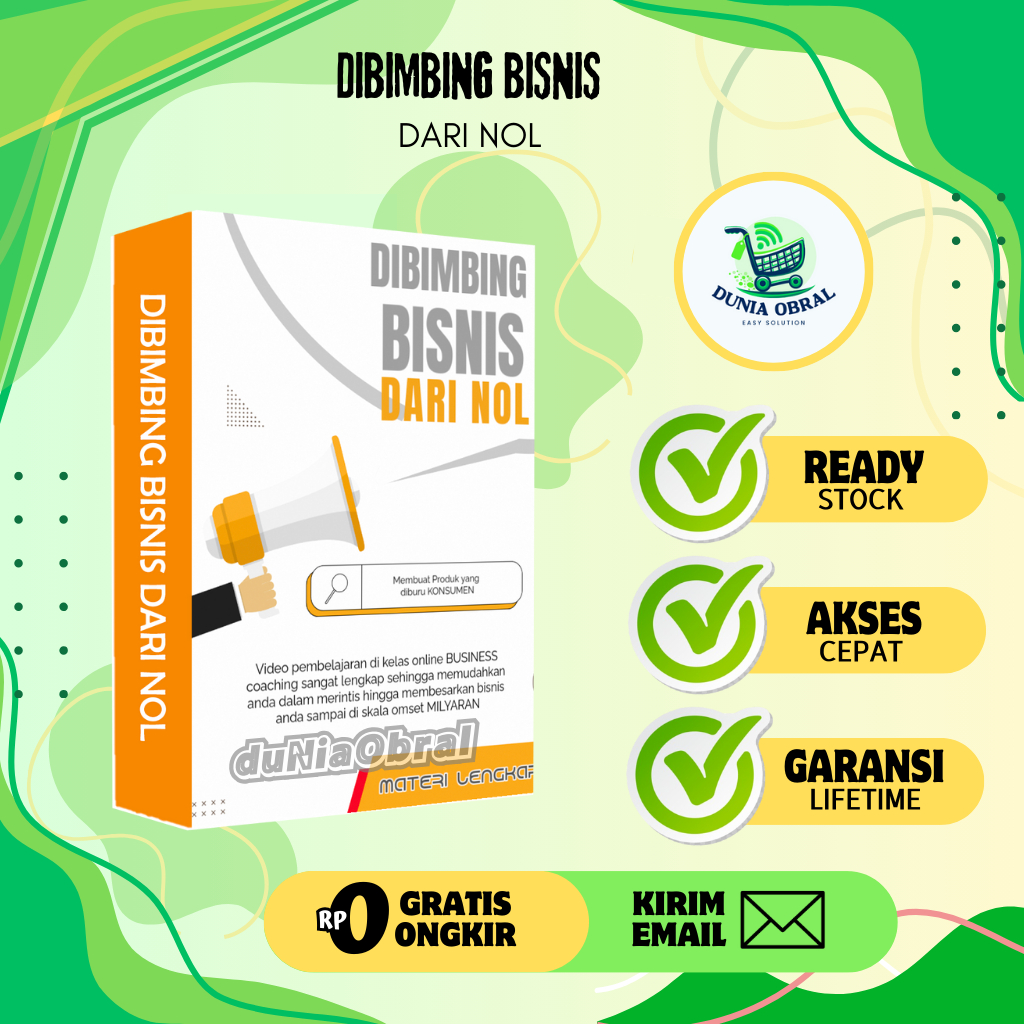 Mulai Bisnis - Dibimbing Bisnis Dari Nol
