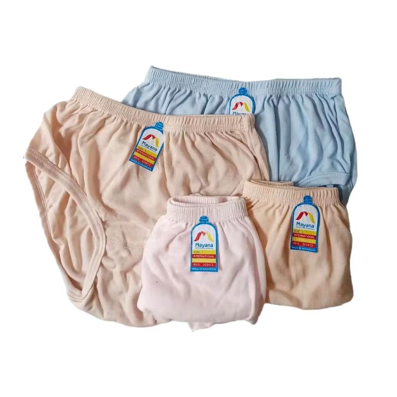 paket 6 pcs CD cwek tinggi full karet/ celanaperut