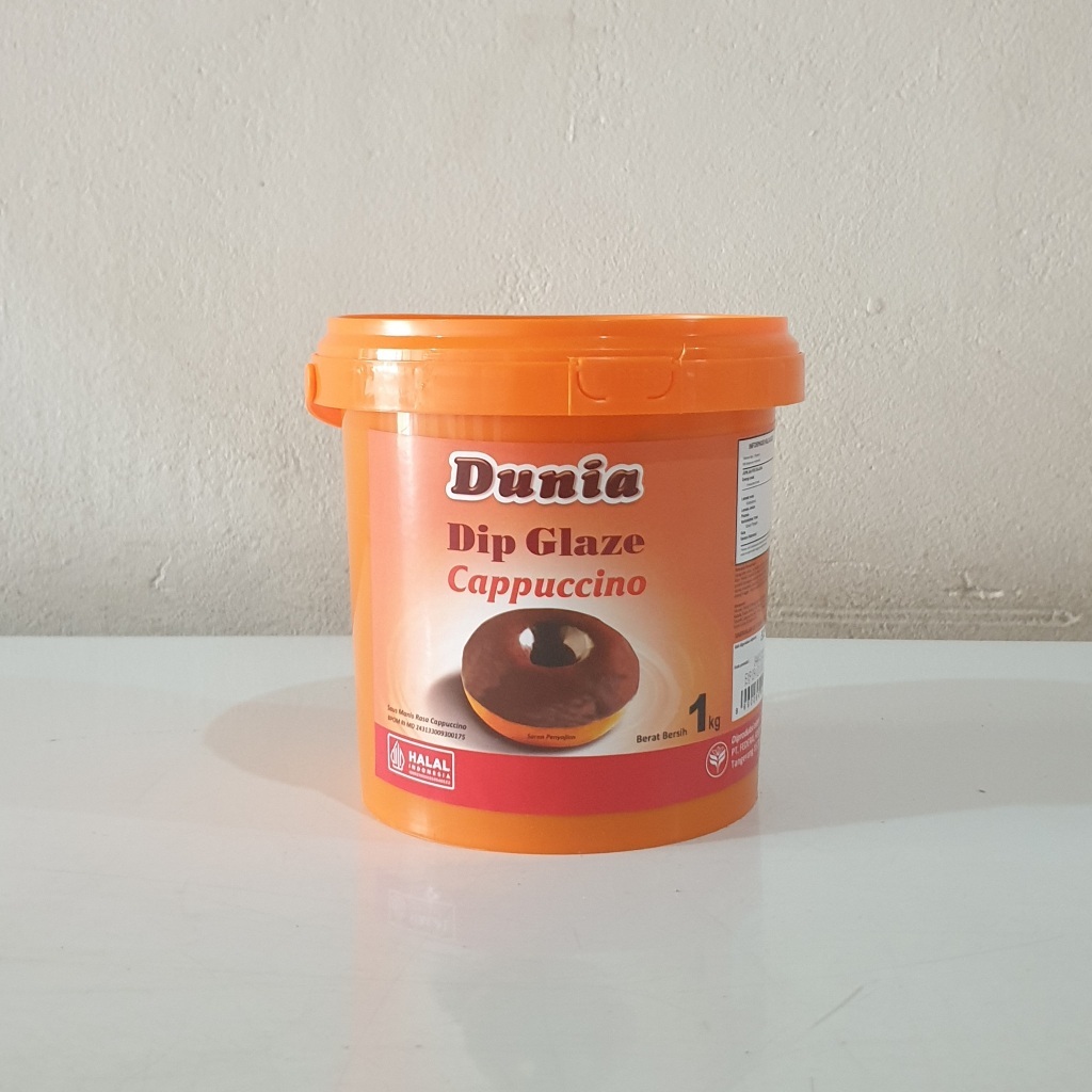

DUNIA GLAZE KEMASAN 1 KG SEMUA RASA / PRODUK BARU DUNIA KAPUCINO