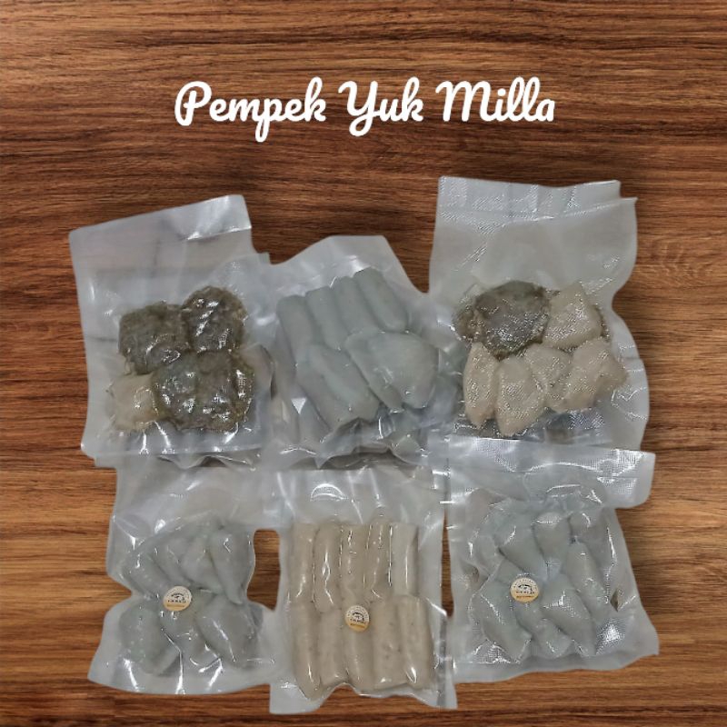

(Pempek yuk milla) Pempek ikan teri