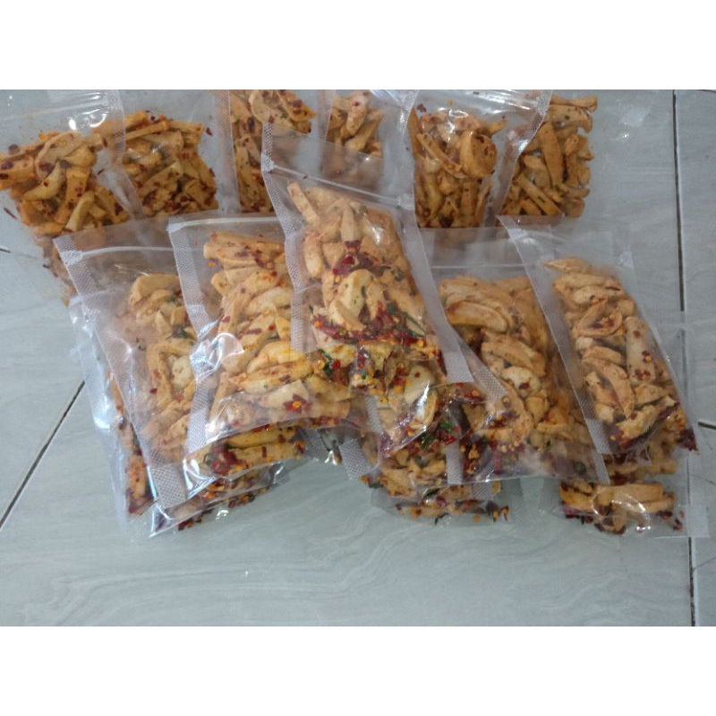 

basreng pedas daun jeruk