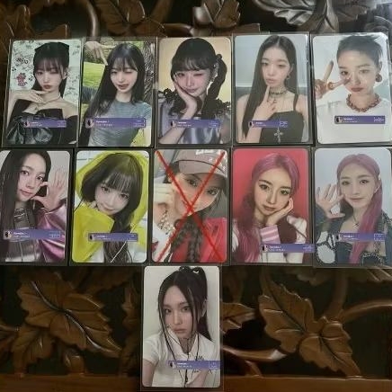 [READY] PHOTOCARD IVE HEYA SWITCH DICON PEPSI WONYOUNG KARINA SUPERNOVA REI [UNDERPRICE]