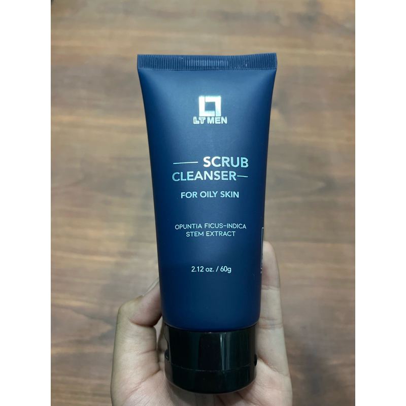 LT MEN scrub cleanser for oily skin