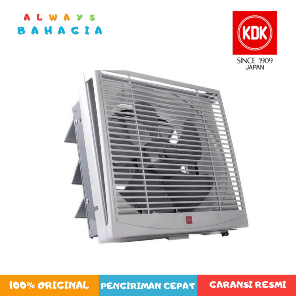 KDK 25RQN3 Kipas Exhaust Dinding Exhaust Fan 10 inch