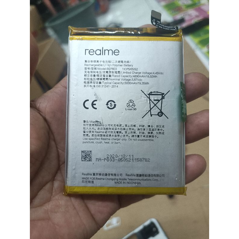 Batrei Ori Copotan Realme 7i