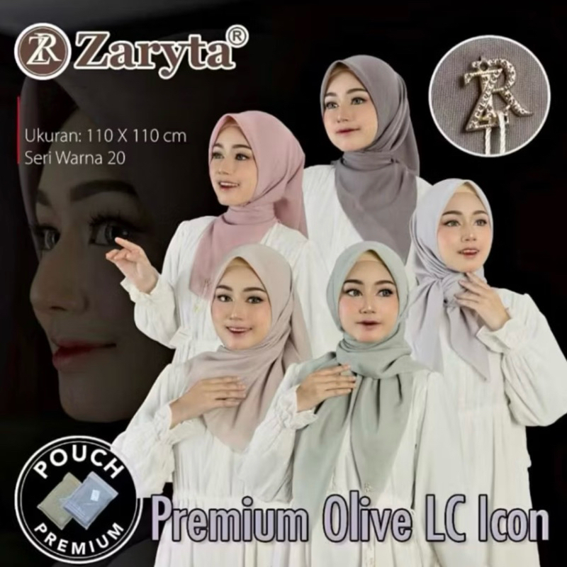Segiempat Zaryta Paris Olive Lc Premium