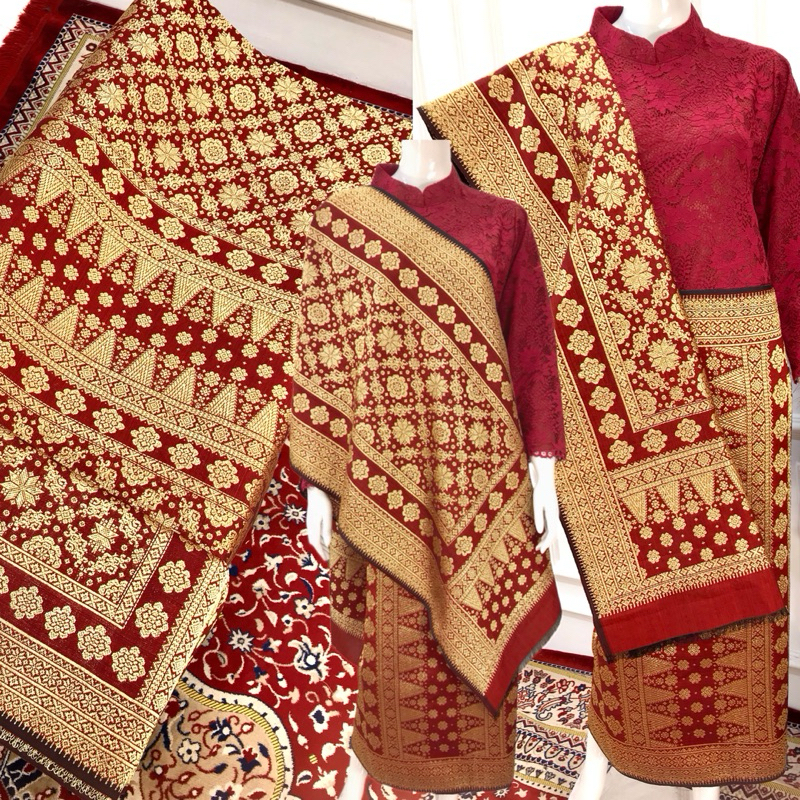 SONGKET LEPUS MOTIF BERLIAN SALE / LEPUS MANTAB